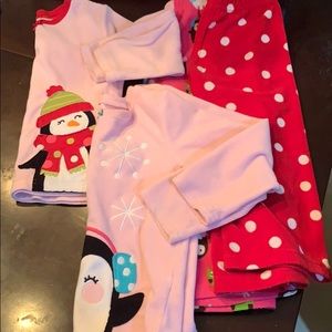 3t fleece jammies